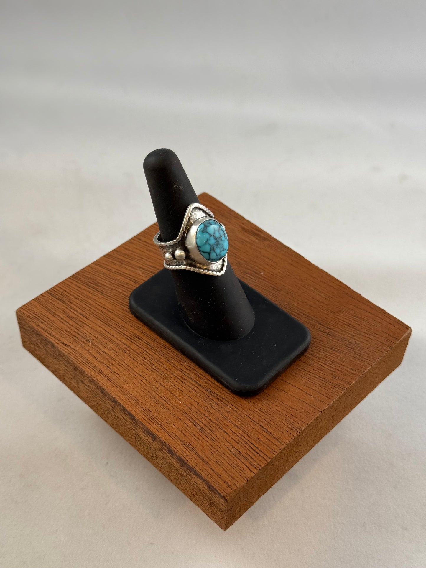 Natural Hubei Turquoise Ring