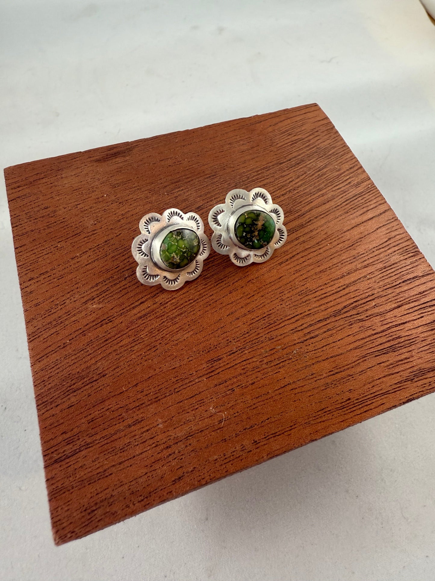 Sonoran Gold Stamped Studs