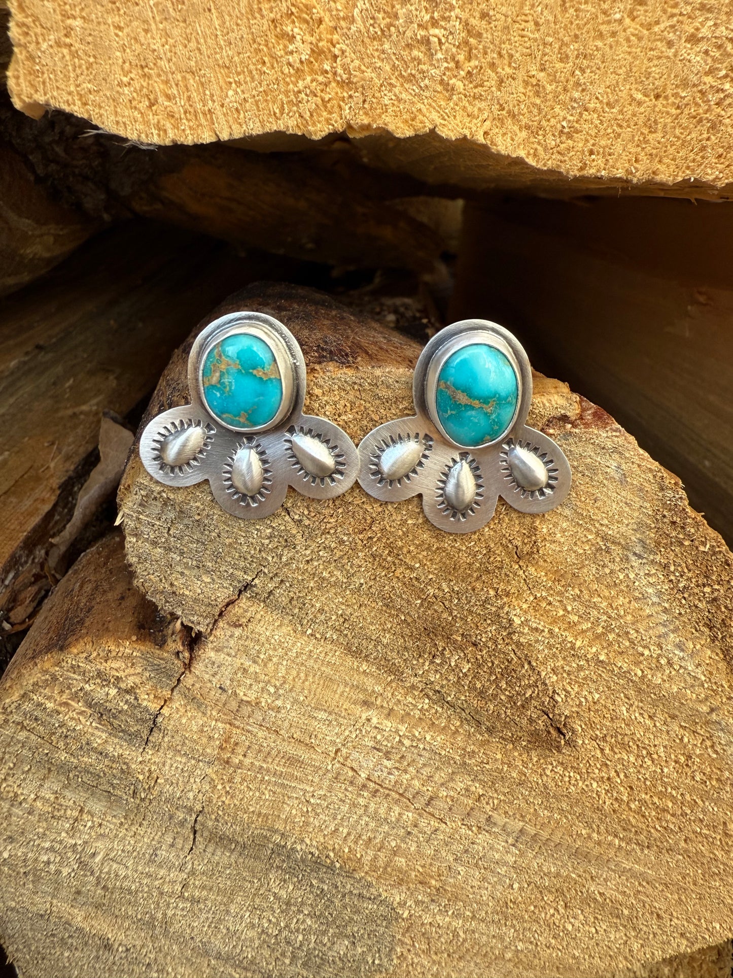 Sonoran Rose Blossom Studs