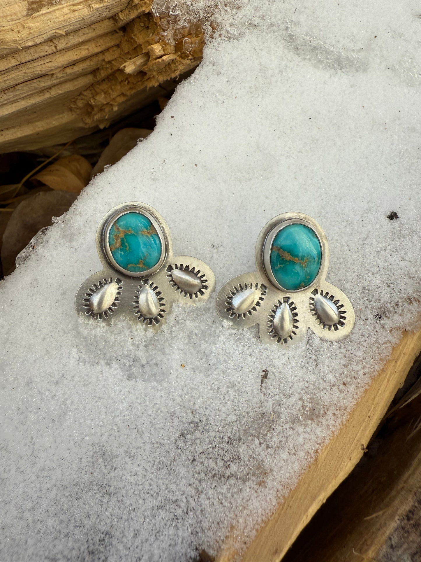 Sonoran Rose Blossom Studs