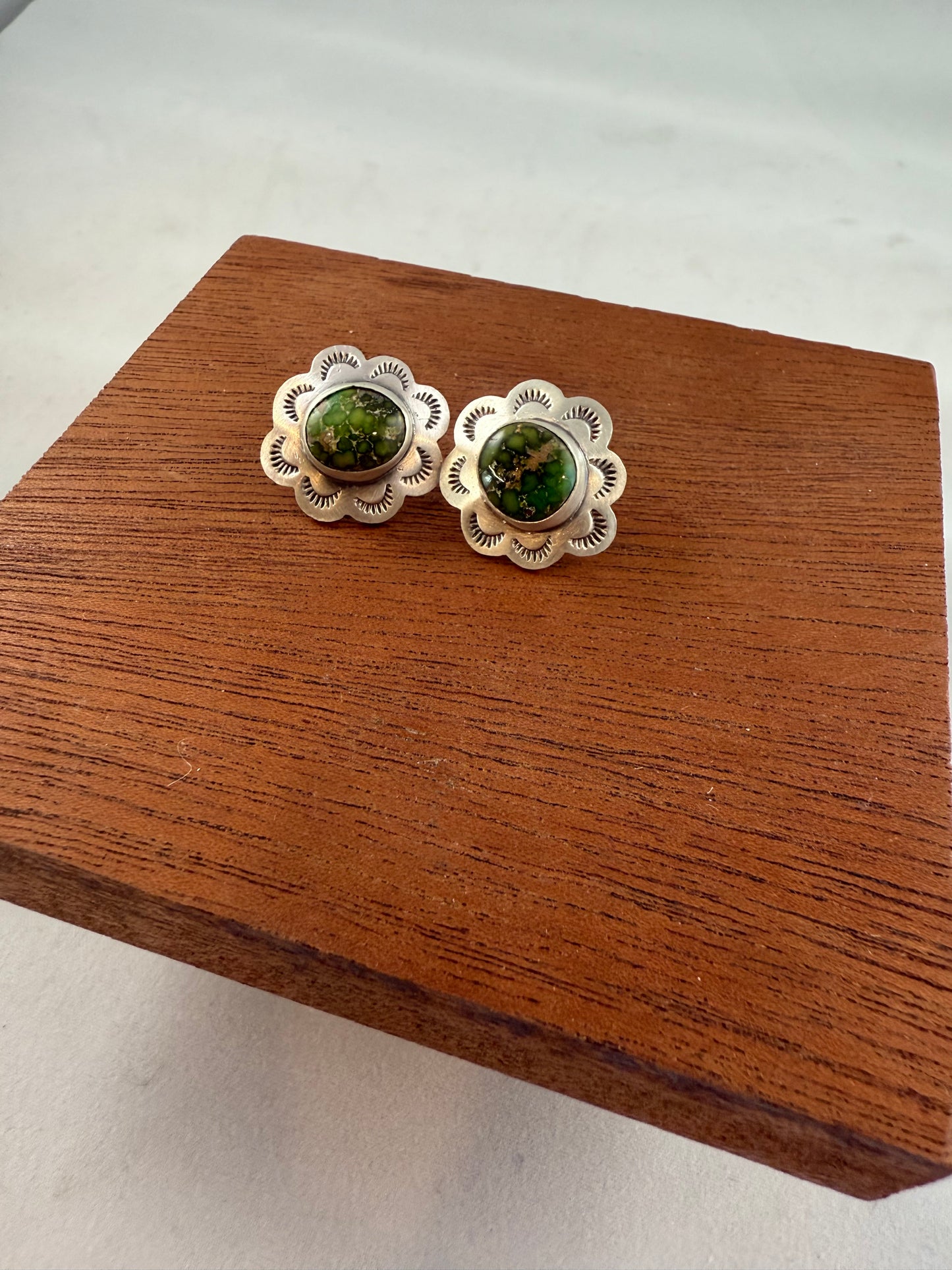 Sonoran Gold Stamped Studs