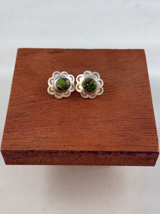 Sonoran Gold Stamped Studs