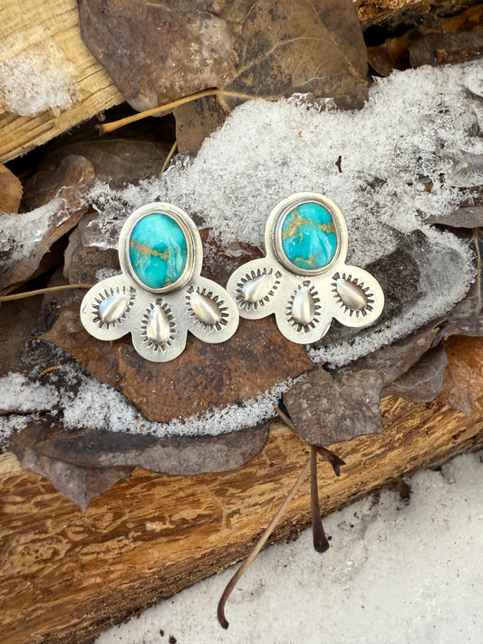 Sonoran Rose Blossom Studs